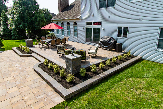 Front Paver Walkway & Landscaping