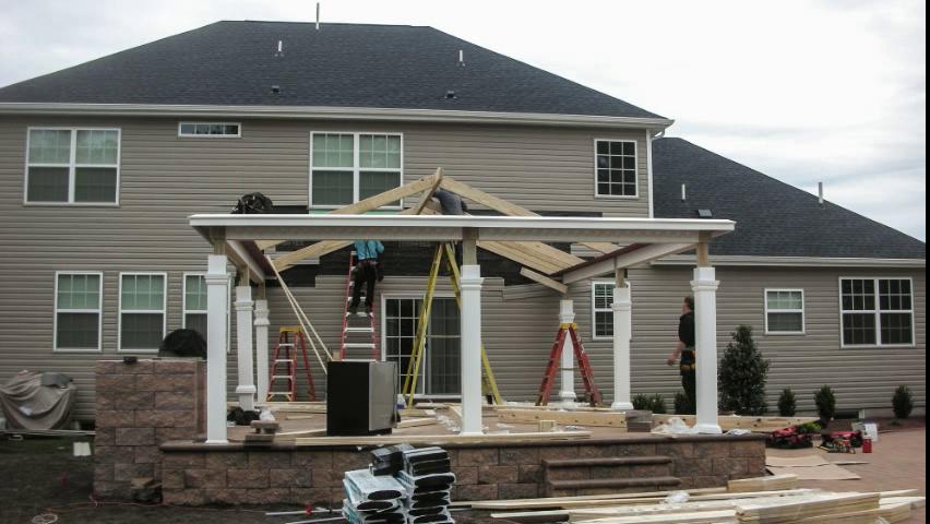 Pavillion Installation Time-Lapse