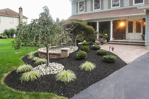 Front Paver Walkway & Landscaping