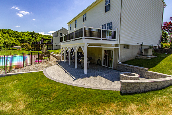 Front Paver Walkway & Landscaping